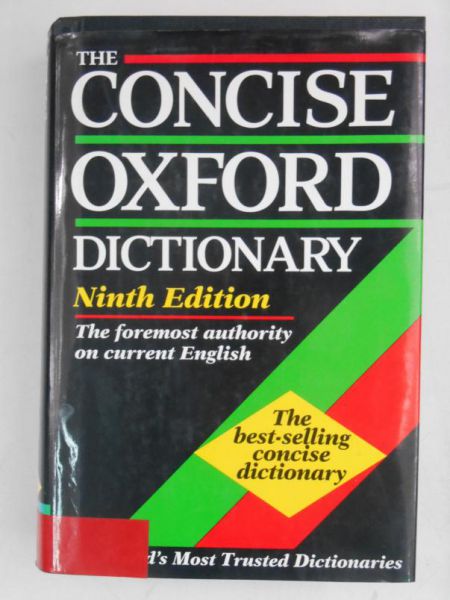 The Concise Oxford Dictionary