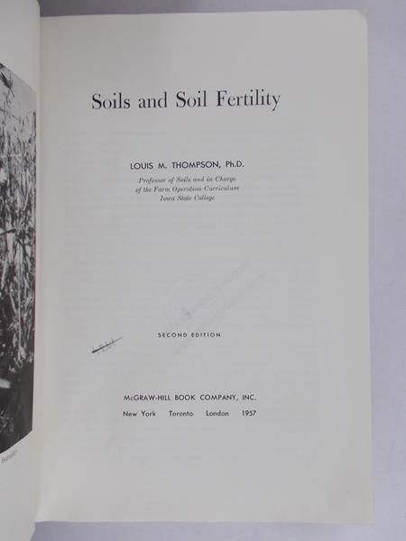 Thompson Louis M. - Soils and Soil Fertility second edition