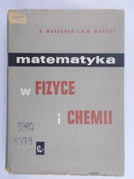 Margenau H. - Matematyka w fizyce i chemii