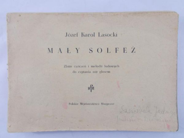 Lasocki Józef Karol  - Mały solfeż
