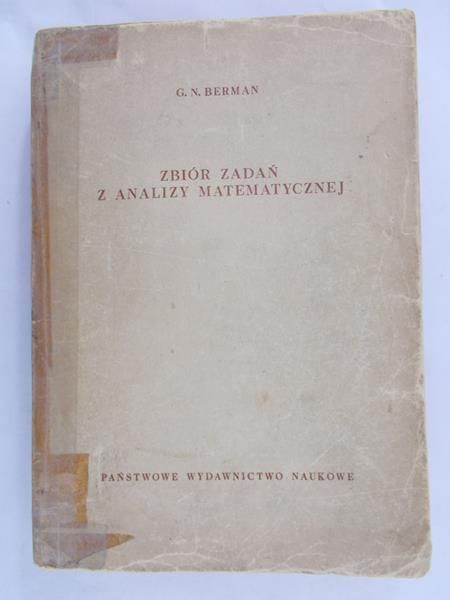 Berman G.N. - Zbiór zadań z analizy matematycznej