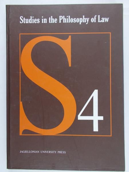 Stelmach Jerzy (red.) - Studies in the Philosophy of Law, vol. 4