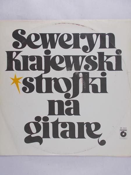 Krajewski Seweryn - Strofki na gitarę, Winyl