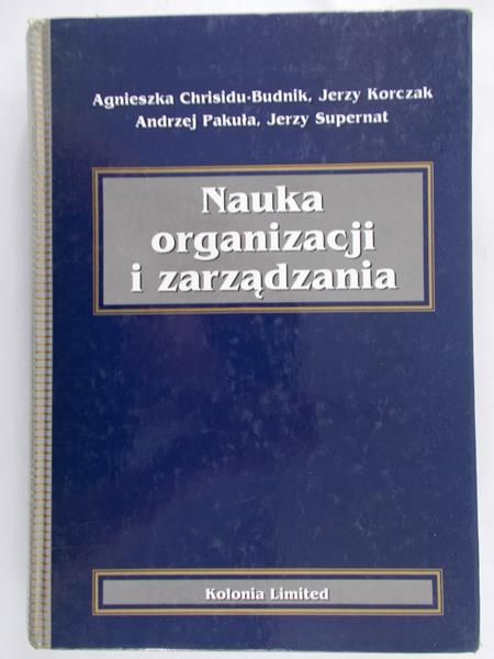 Nauka organizacji i zarządzania