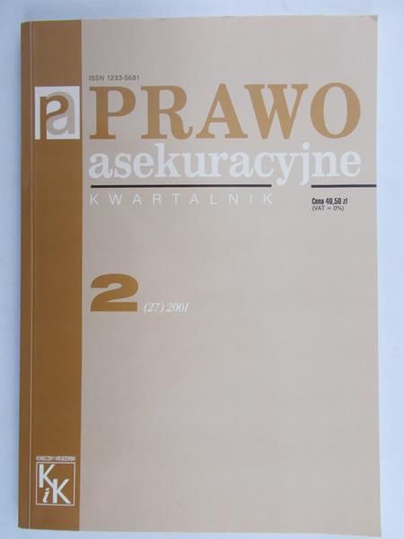 Bouvier Michel - Prawo asekuracyjne