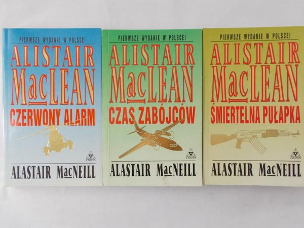 Alistair MacLean  - Zestaw 3 książek