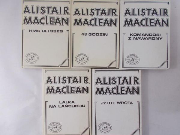 Alistair MacLean - Zestaw pięciu książek