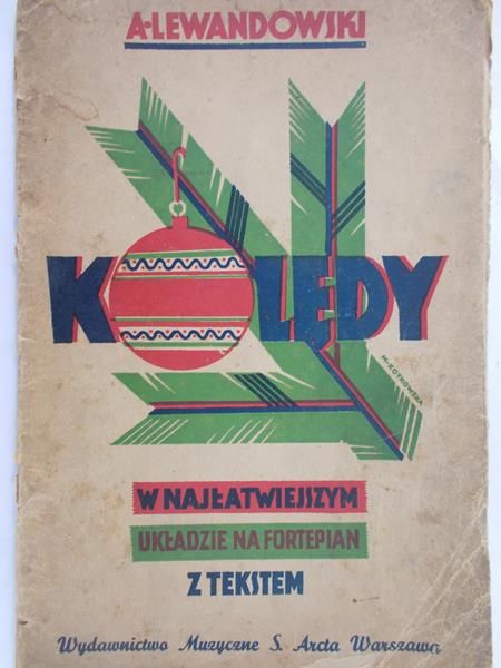 Lewandowski A. - Kolędy, 1937 r.