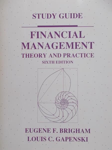 Brigham Eugene F. - Study guide: Financial management