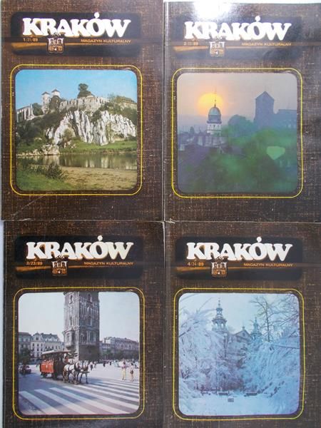 Kraków Magazyn kulturalny – zestaw 4 książek