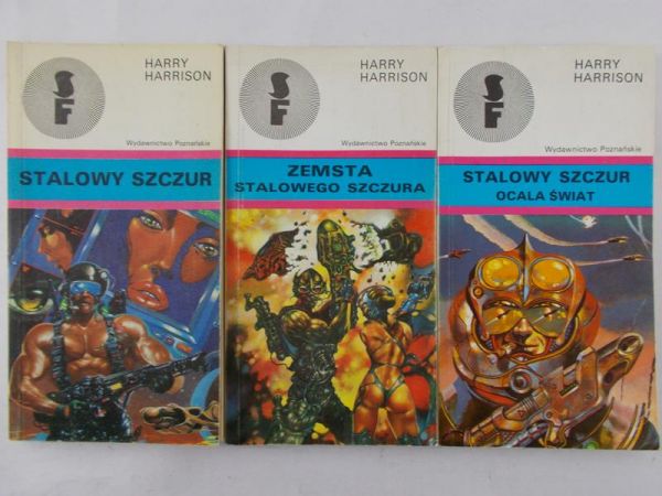 Harrison Harry - Stalowy szczur, Zemsta stalowego szczura, Stalowy szczur ocala świat