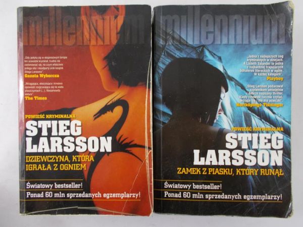 Larson Stieg - Dziewczyna, która igrała z ogniem/ Zamek z piasku, który runął