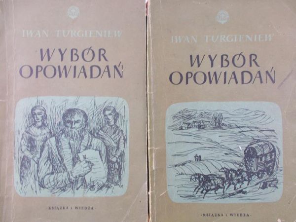 Turgieniew Iwan - Wybór opowiadań, 2 książki