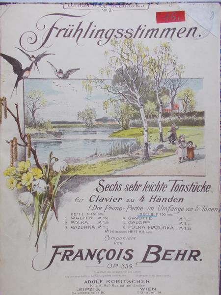 Fruhlingsstimmen, nuty