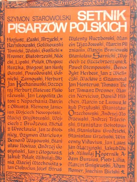 Starowolski Szymon - Setnik pisarzów polskich