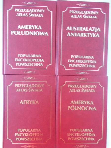 Mydel Rajmund (red.) - Przeglądowy atlas świata. Zestaw 4 książek