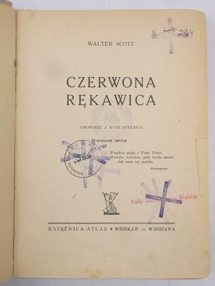 Scott Walter - Czerwona rękawica, 1948 r.