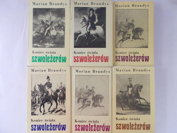 Brandys Marian - Koniec świata szwoleżerów, 6 tomów, Komplet
