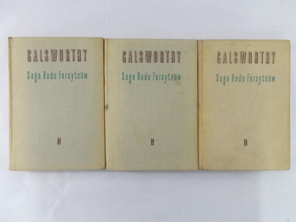 Galsworthy John - Saga rodu Forsyte'ów TOM I – III