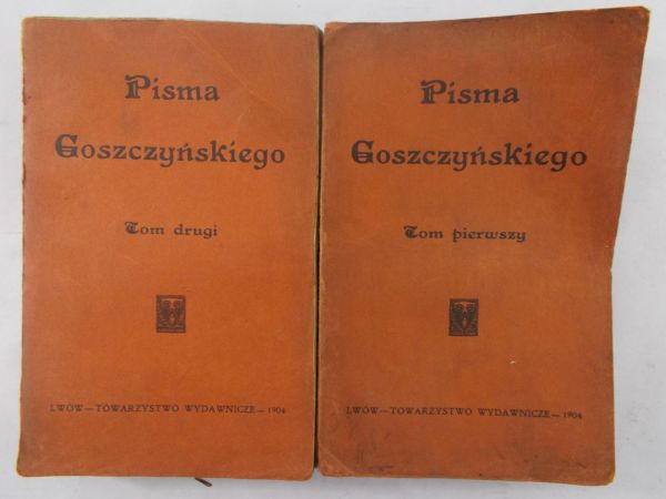 Wasilewski Zygmunt (red) - Pisma Goszczyńskiego, 1904 r.
