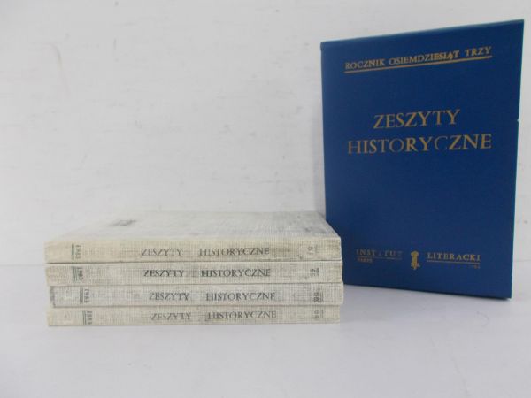 Zeszyty historyczne - Zeszyty: 63, 64, 65, 66