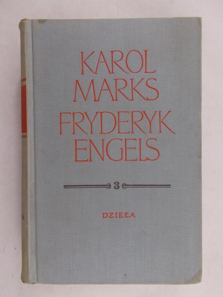 Karol Marks - Dzieła, tom 3