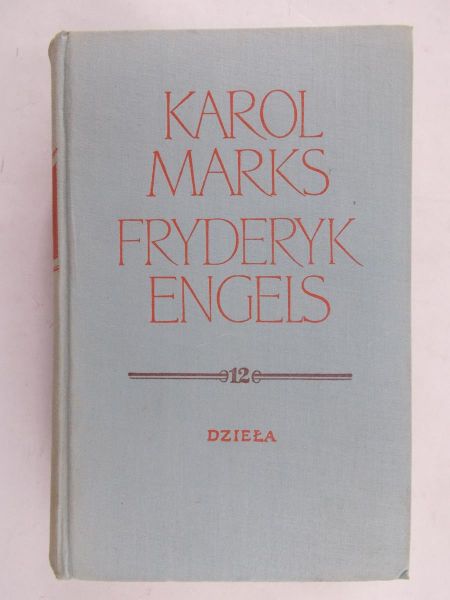 Karol Marks - Dzieła, tom 12
