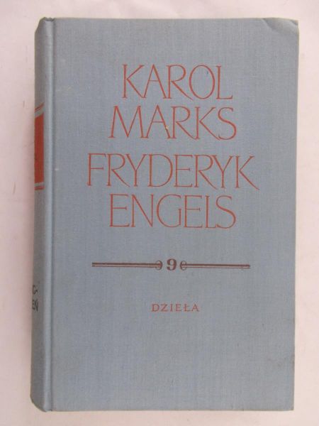 Karol Marks - Dzieła, tom 9