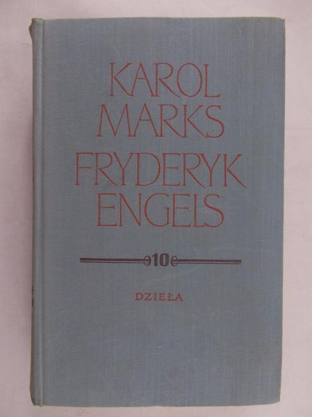 Karol Marks - Dzieła, tom 10
