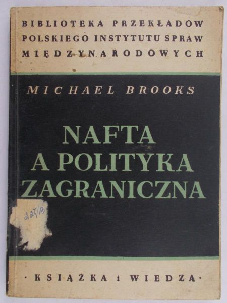 Brooks Michael - Nafta a polityka zagraniczna
