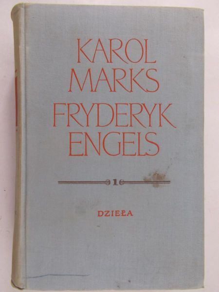 Marks Karol - Dzieła. Tom 1
