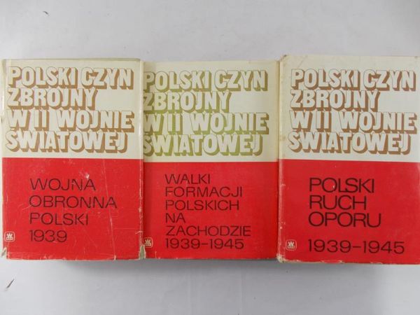 Biegański Witold (red.) - Polski czyn zbrojny w II Wojnie Światowej, Tom I-III