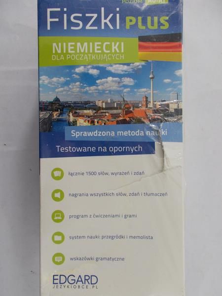 Niemiecki Fiszki PLUS dla początkujących , Nowa