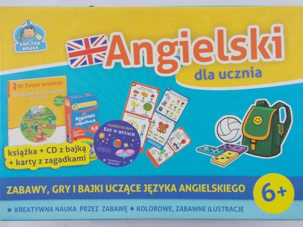 Kapitan Nauka Pakiet Angielski dla ucznia 6+, Edgard