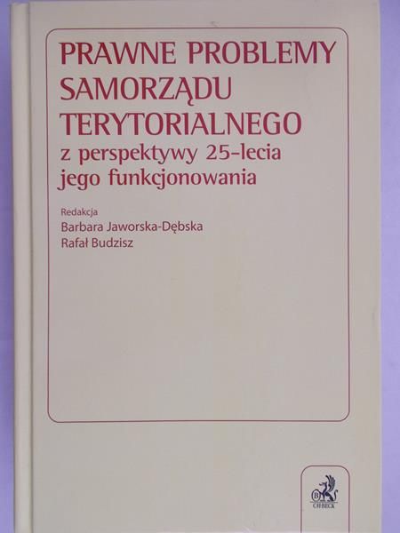 Prawne problemy samorządu terytorialnego, Nowa