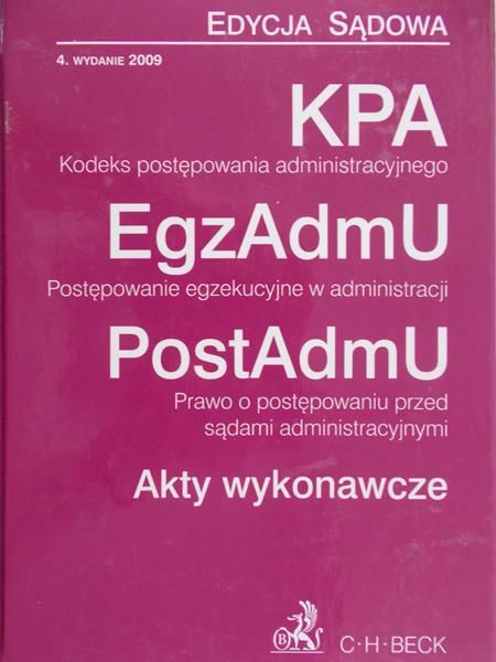 Borkowski Janusz - Kodeks postępowania administracyjnego