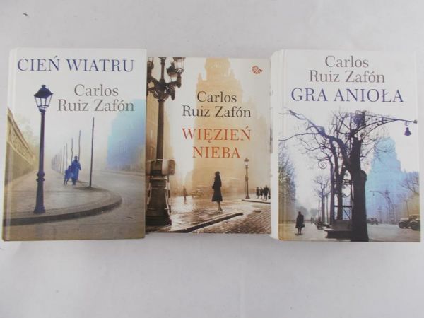 Zafon Carlos Ruiz - Więzień Nieba / Gra anioła / Cień wiatru