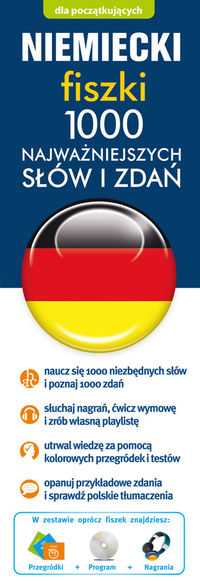 Niemiecki fiszki 1000 najważniejszych słów i zdań
