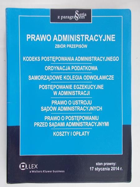 Prawo administracyjne. Zbór przepisów