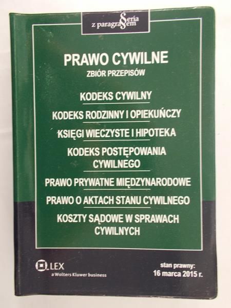 Prawo cywilne. Zbiór przepisów