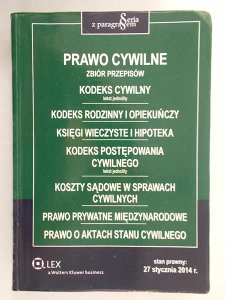 Prawo cywilne. Zbiór przepisów