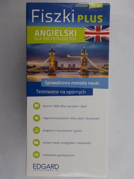 Fiszki Plus. Angielski dla początkujących