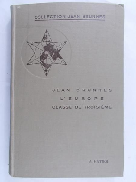 Brunhes Jean - L'Europe, 1933 r.