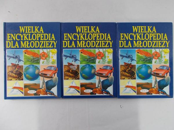 Klimkiewicz Małgorzata (red.) - Wielka encyklopedia dla młodzieży.3 książki