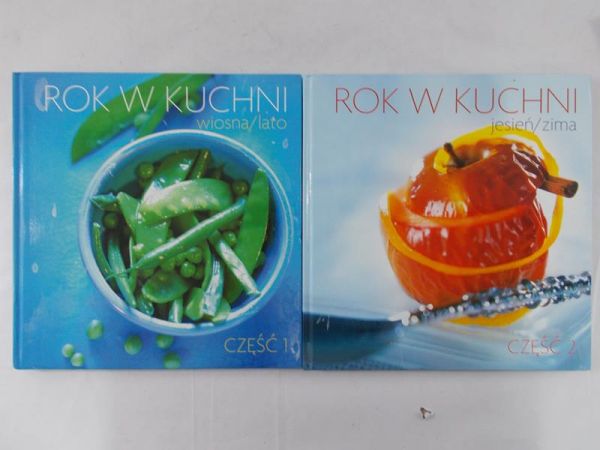 Rok w kuchni, zestaw 2 książek