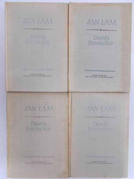 Lam Jan - Dzieła literackie, t. I-IV