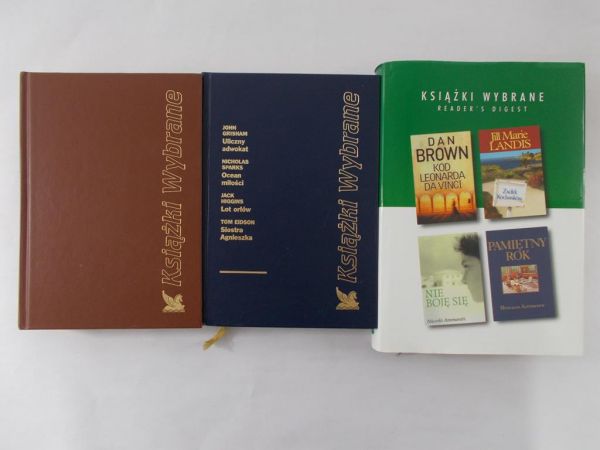 Książki Wybrane Reader's Digest, 4 książki