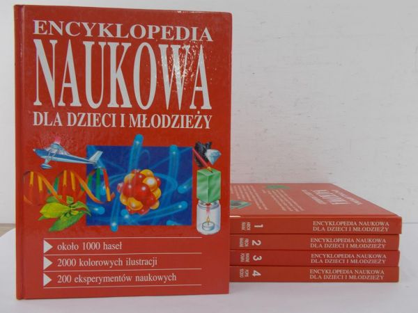 Zasieczny Andrzej - Encyklopedia naukowa dla dzieci i młodzieży 5 tomów