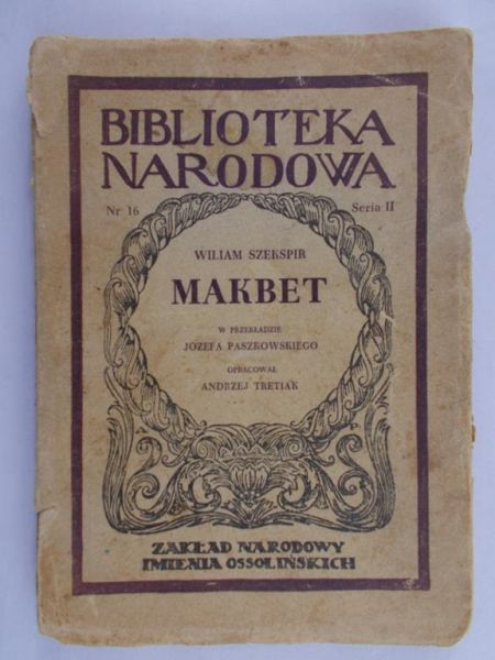 Szekspir Wiliam - Makbet, 1949 r.