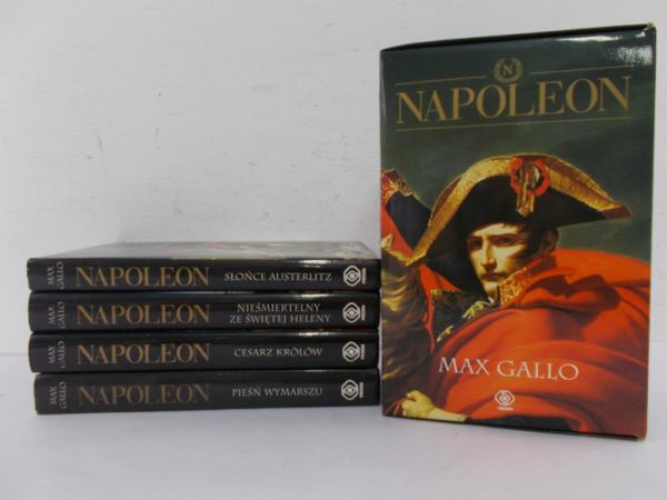 Gallo Max - Napoleon. Zestaw 4 książek.